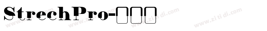 StrechPro字体转换