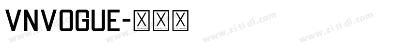 VnVogue字体转换