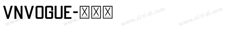 VnVogue字体转换