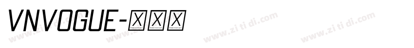 VnVogue字体转换