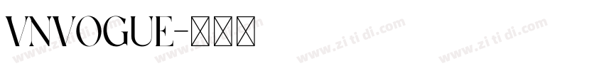 VnVogue字体转换