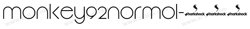 monkey92normol字体转换