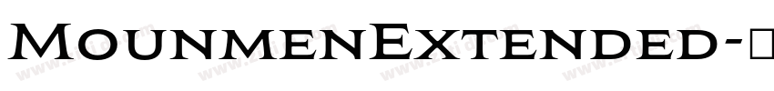 MounmenExtended字体转换