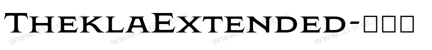 TheklaExtended字体转换