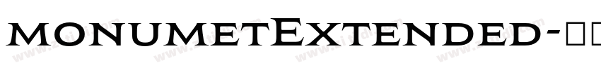 monumetExtended字体转换