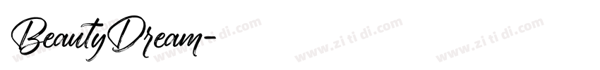 BeautyDream字体转换