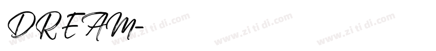 DREAM字体转换