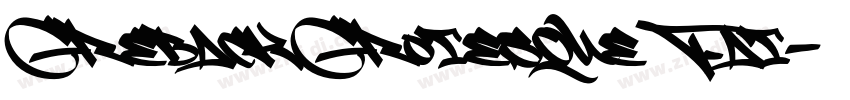 GrebackGrotesqueFat字体转换