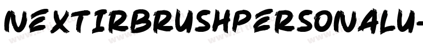 NextirBrushPersonalU字体转换