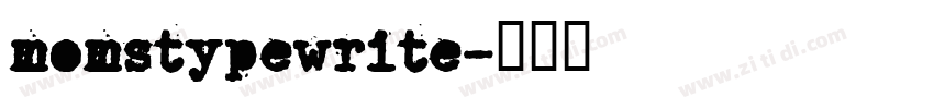 momstypewrite字体转换