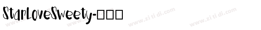 StarLoveSweety字体转换