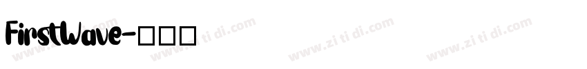 FirstWave字体转换
