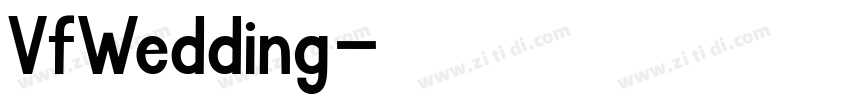 VfWedding字体转换