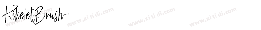 KikeletBrush字体转换