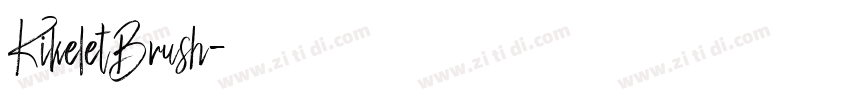 KikeletBrush字体转换