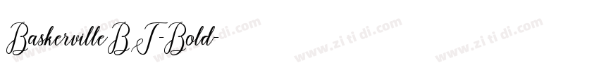 BaskervilleBT-Bold字体转换
