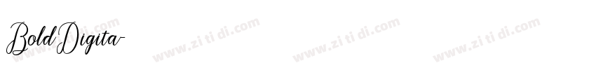 BoldDigita字体转换