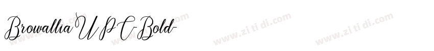 BrowalliaUPC-Bold字体转换 BrowalliaUPC-Bold字体转换