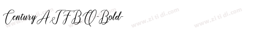 CenturyATFBQ-Bold字体转换