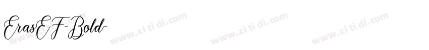 ErasEF-Bold字体转换