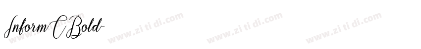 InformCBold字体转换