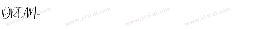DREAM字体转换