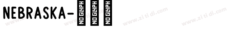 Nebraska字体转换