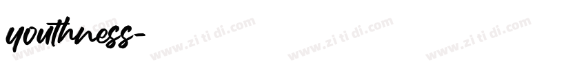 youthness字体转换