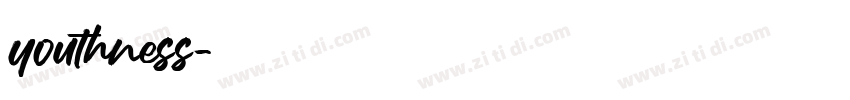 youthness字体转换