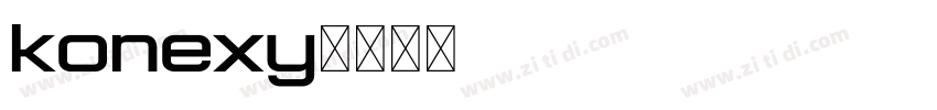 konexy字体转换