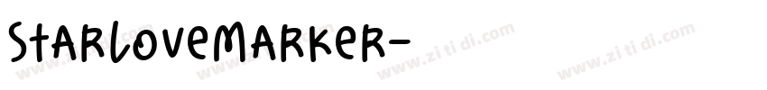 StarLoveMarker字体转换