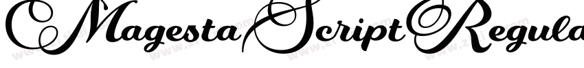 MagestaScriptRegular字体转换