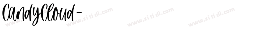 CandyCloud字体转换