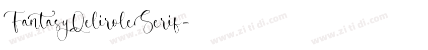 FantasyQeliroleSerif字体转换
