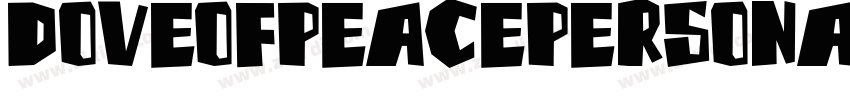 DoveofPeacePersonalU字体转换