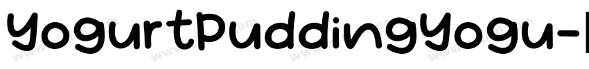 YogurtPuddingYogu字体转换