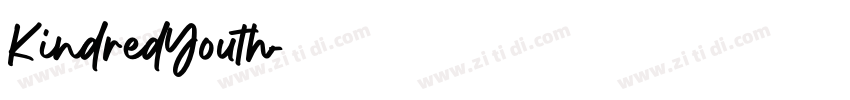 KindredYouth字体转换