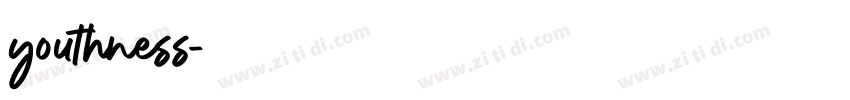 youthness字体转换