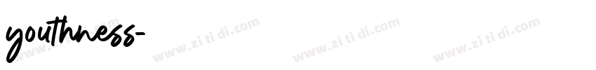 youthness字体转换