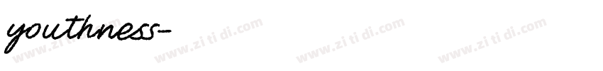 youthness字体转换