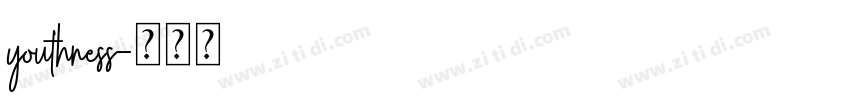youthness字体转换
