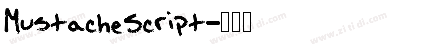 MustacheScript字体转换
