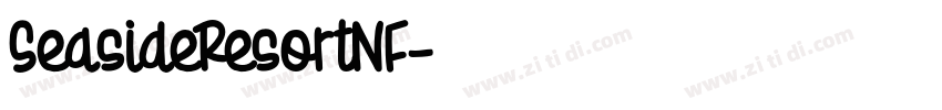 SeasideResortNF字体转换