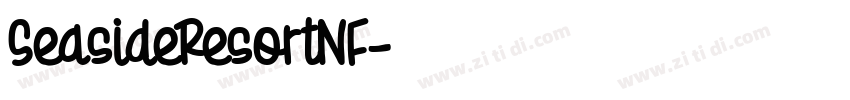 SeasideResortNF字体转换