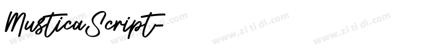 MusticaScript字体转换