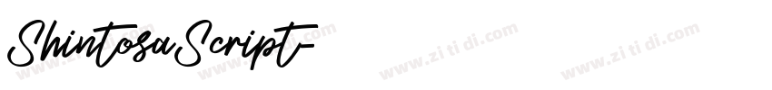ShintosaScript字体转换