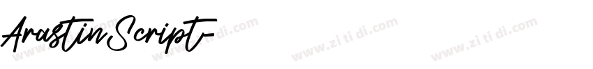 ArastinScript字体转换