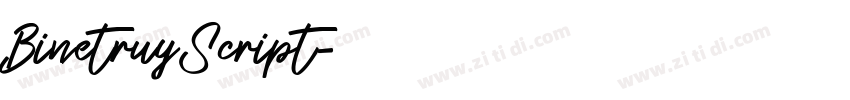 BinetruyScript字体转换