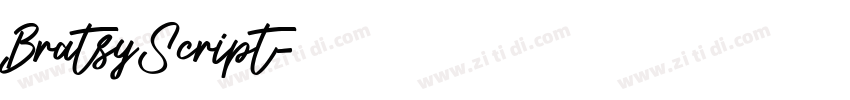 BratsyScript字体转换