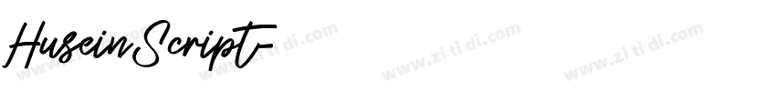 HuseinScript字体转换